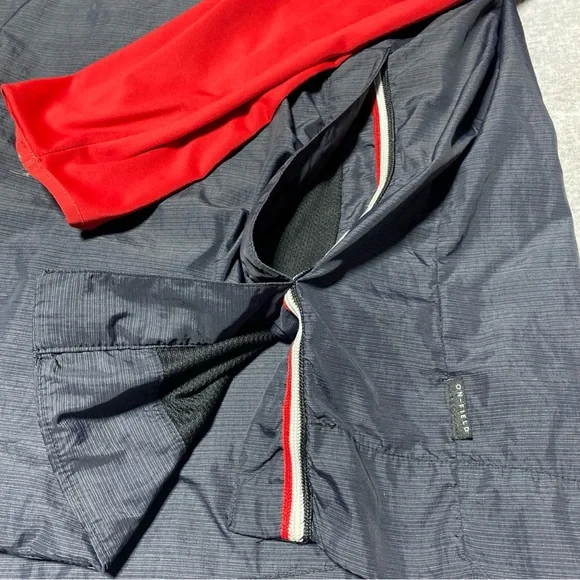 Nike Jacket Mens XXL Gray Pullover Scuba Hoodie Storm Anorak Warmup Athlete 2XL - Picture 5 of 14